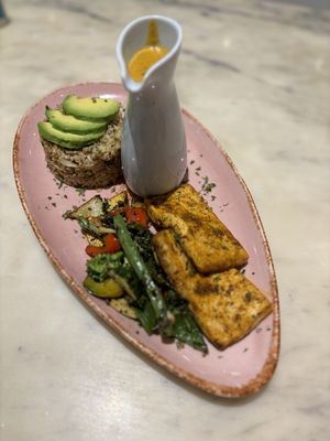 K Tofu platter  at Earth Cafe @ Waterfield in Mumbai