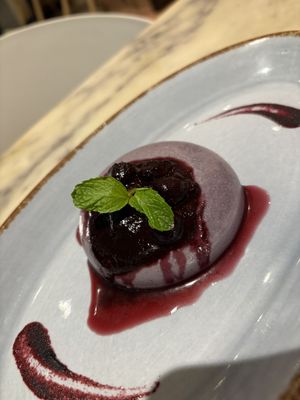 Blueberry - was complimentary 🥰   at Earth Cafe @ Waterfield in Mumbai