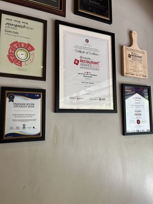 Various accolades  at Earth Cafe @ Waterfield in Mumbai