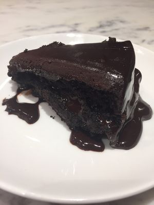 Decadent Vegan Chocolate Cake  at Earth Cafe @ Waterfield in Mumbai