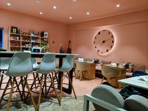 Inside of Earth Cafe at Earth Cafe @ Waterfield in Mumbai