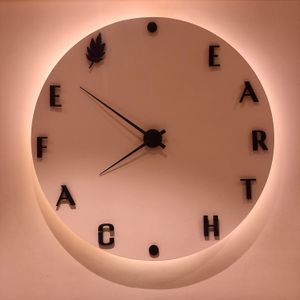 Earth Cafe Clock at Earth Cafe @ Waterfield in Mumbai
