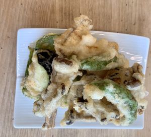 Fried vegetables  at Hanmin's 한민이의 in Busan