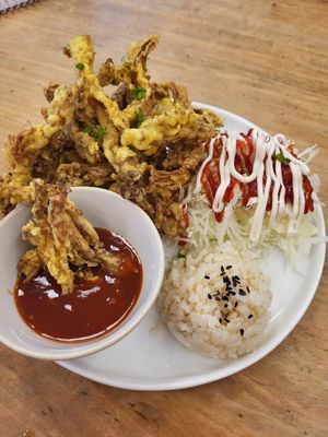 Not crispy at Hanmin's 한민이의 in Busan