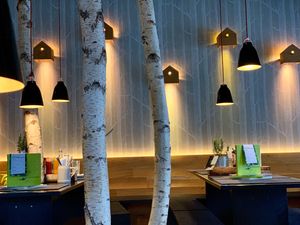 trees at Hans im Glück  in Hagen