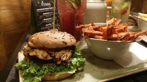 Vegan winter-burger at Hans im Glück  in Hagen