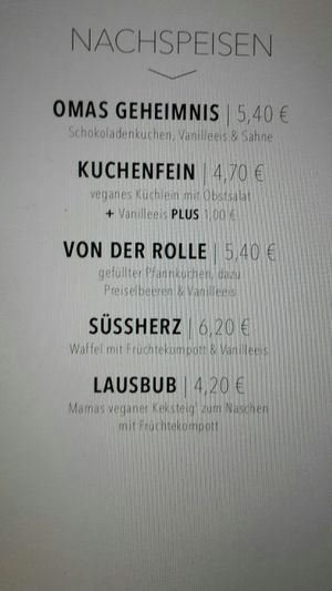 Kuchenfein & Lausbub = vegan desserts at Hans im Glück  in Hagen