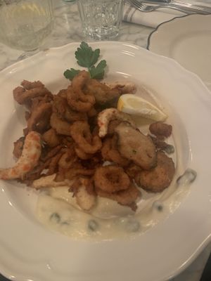 Fritto misto at Radis in Montreal