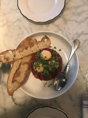 Tartare de légumes racines 🤩👌🏻 at Radis in Montreal