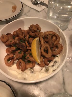 Fritto misto  at Radis in Montreal