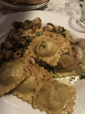Raviolis at Radis in Montreal