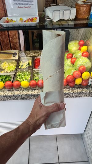 Enormous size at Vegano Cigkofte in Recklinghausen