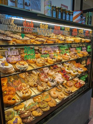 flavours at COCO Donuts in Brussels
