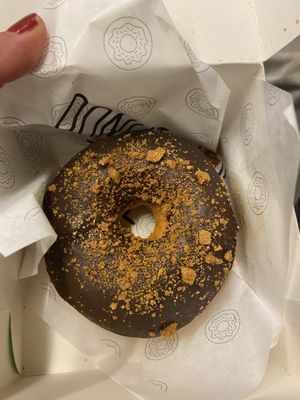 speculoos choc doughnut  at COCO Donuts in Brussels