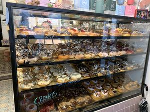Full doughnut case! at COCO Donuts in Brussels