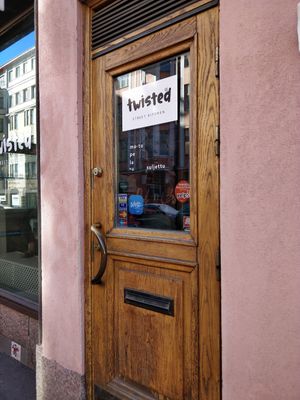 Entrence at Twisted Street Kitchen in Helsinki