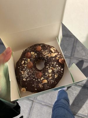 Donut Noisette ❤️ at COCO Donuts in Brussels