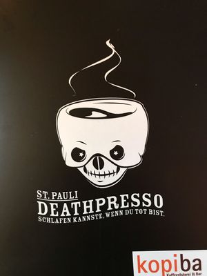 Their signature espresso, quite strong and awakening ;-) at Death Presso in Hamburg