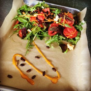 art = salad at Roots Natural Foods in Leominster