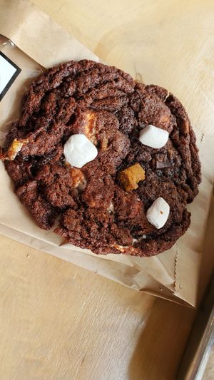 smores cookie... amazing!! at Roots Natural Foods in Leominster