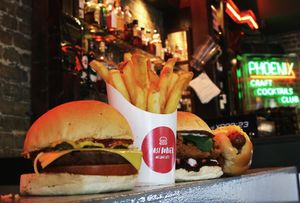 Our burgers 🍔 ❤️ at Oasi Burger in East London