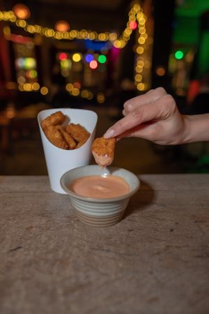 Nuggets at Oasi Burger in East London