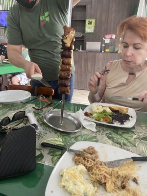   at Picanha's Grill in Porto Alegre