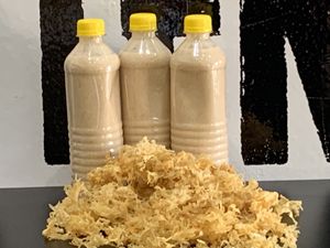 Seamoss  at Rawmantic Kitchen in Kingston