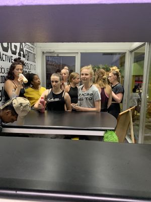 Full house  at Rawmantic Kitchen in Kingston