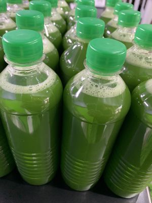 Green Juice  at Rawmantic Kitchen in Kingston