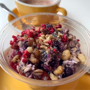 Bircher muesli  at The Fields Beneath in North West London