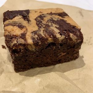 Tahini brownie (GF) at The Fields Beneath in North West London