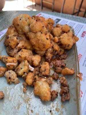 Buffalo Cauliflower Bites  at What's Crackin Cafe in Mesa