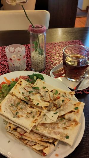 Gözleme at Posthörnle in Schwabisch Hall