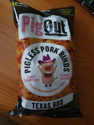 Vegan Pork Rinds!!  at Sacramento Natural Foods Co-op in Sacramento