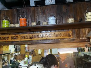 Pay here  at Aroy Dee in Chiang Mai