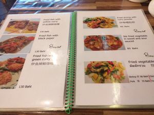 menu 5 at Aroy Dee in Chiang Mai