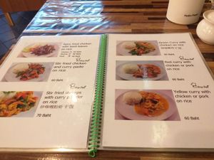 menu 7 at Aroy Dee in Chiang Mai