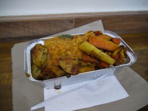 Vegan box at The Grain Shop. at Portobello Health Foods - The Grain Shop in West London