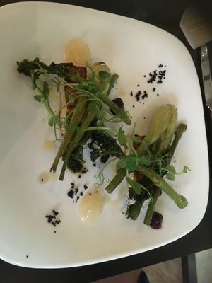 Caramelised celeriac at 10 Fleet Street in Dublin