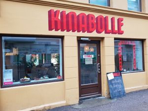 Store front at Kinabolle in Oslo