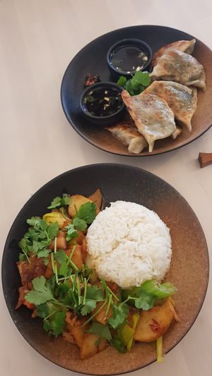 delicous vegan options at Kinabolle in Oslo