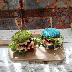 Vibrant Burger  at Hungry Cat in Harleston