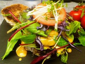 Our cheese burger at Hungry Cat in Harleston