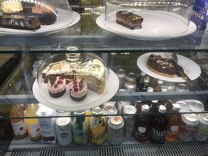 Selection of cakes  at Hungry Cat in Harleston