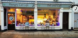 Front view at Hungry Cat in Harleston