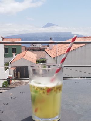 Pico view. at Casa in Faial