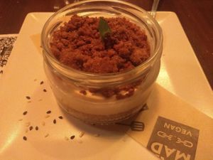 Cookies 'n' cream. Highly recommended at Mad Mad Vegan - Chueca in Madrid