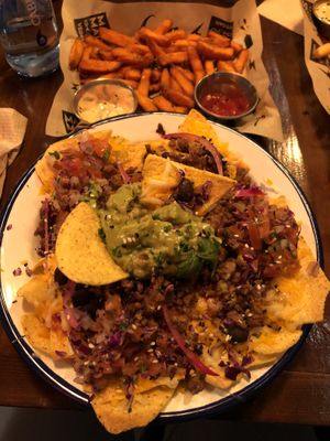 Nachos every time I come at Mad Mad Vegan - Chueca in Madrid