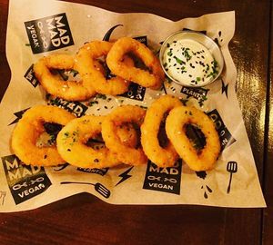Calamari  at Mad Mad Vegan - Chueca in Madrid